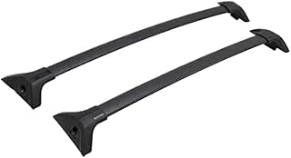 2 Barras transversales for portaequipajes de Techo compatibles con Toyota RAV4 2019-2024 (Excepto Adventure, Color Negro)