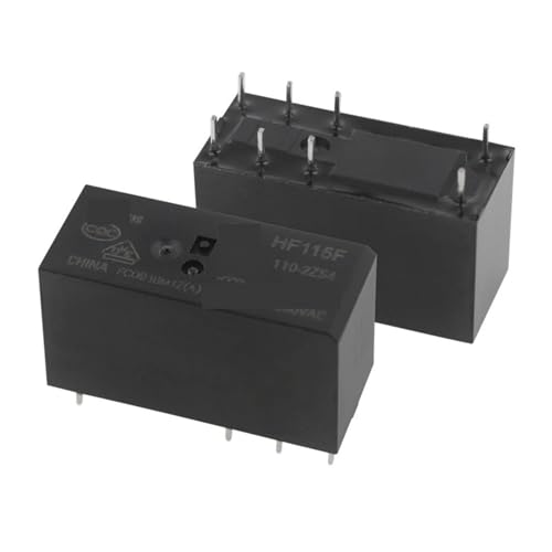 Relais HF115F-110-2ZS4 pour circuits électroniques et armoires industrielles