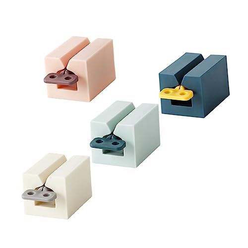 NOLITOY 4pcs Toothpaste Squeezer Tool Toothpaste for Tooth Paste Toothpaste Extruder Manual Toothpaste Tube Squeezer Reliable Facial Squeezer Manual Toothpaste Dispenser Colorful Abs