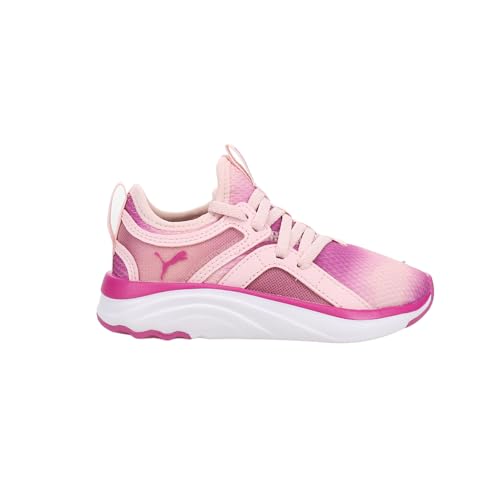 PUMA Toddler Girls Softride Sophia Bleach Lace Up Sneakers Shoes Casual - Pink - Size 2 M