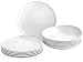 Produktbild KAHLA 02F251A90002C O - The Better Place Porzellan Geschirrset für 6 Personen Tellerset weiß rund 12-teilig Teller Suppenteller Tafelservice Porzellanteller Set