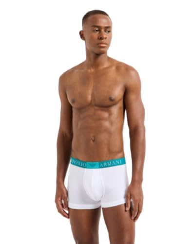 Emporio Armani Men's Box Eagle Stretch Cotton Trunk