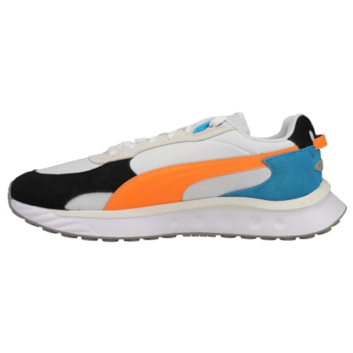 PUMA Mens Wild Rider Rollin' Lace Up Sneakers Shoes Casual - White - Size 12 M3