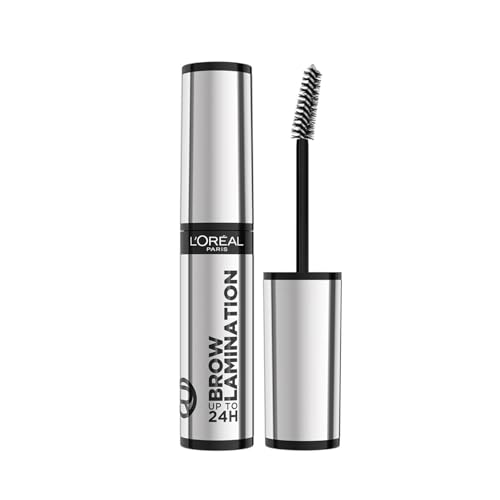 L’Oréal Paris Brow Lamination, For Up To 24H Hold, Day and Night, Lightweight, Opthalmologically Tested,Transparent, 5ml