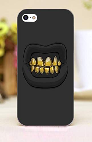 Videng PoloPhone Cases for Apple iPhone 6/4.7 Inch Gold teeth.