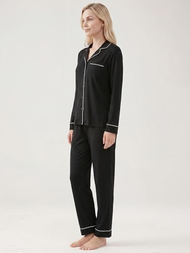 Image of Women's Petite Cotton Pajama Set Petite Length Pjs