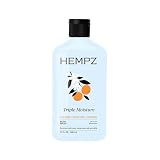 Hempz Triple Moisture Body Wash - Grapefruit & Peach - Hydrating for Sensitive Skin, Scented, Exfoliating with Shea Butter, Pure Hemp Seed Oil, and Algae for Sensitive Skin - 17 fl oz
