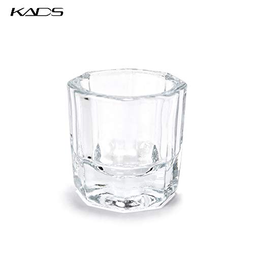 Kads Glass Dappen Dish/Lid Bowl Cup Crystal Glass Dish Nail Art Tools Acrylic Nail Art Equipment Mini Bowl Cups Nail Acrylic Liquid Cup #TOP3