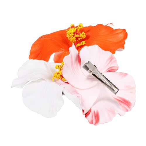 Pinces cheveux fleur colorées, accessoire de coiffure tendance pour fille et enfant