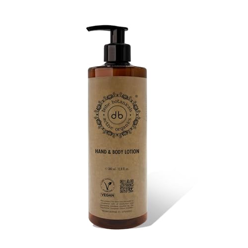Bube Botanicals, Loción Manos y Cuerpo, Crema Hidratante, Hidratación Profunda, Aroma Natural de Romero, Limón y Tomillo, 100% Natural, Producto Vegano Certificado, Ideal para Hogares y Hoteles, 380ml