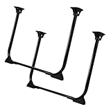 Pieds de table portables - utilisés dans la plupart des bureaux, que les bureaux d'ordinateur de lit, les bureaux d'étudiants, etc., avec une large gamme d'applications, pieds de table pliants