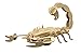Produktbild Pebaro 857/5 Holzbausatz Skorpion, 3D Puzzle, Modellbausatz, Basteln mit Holz, Holzpuzzle Tier, vorgestanzte Holzplatte, inkl. Schmirgelpapier, ausbrechen, zusammenstecken, fertig, Geschenkidee