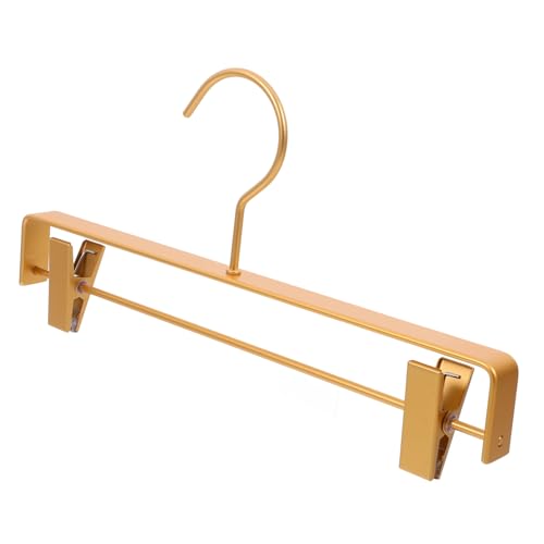 COSMEVIVI Heavy Duty Pants Hanger with Clips for Skirts Trousers Space Saving Design for Organizing Your Wardrobe Versatile Metal Clothing Hanger for Home Use