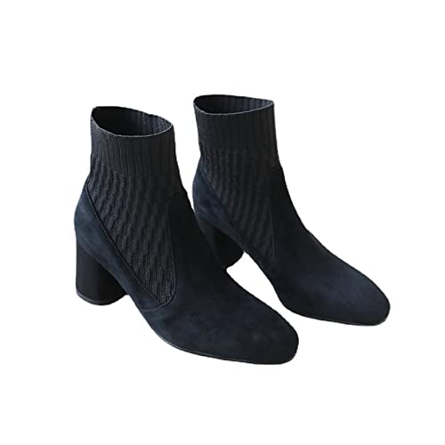 Chaussures pour femmes avec bottes d'hiver antidérapantes chic