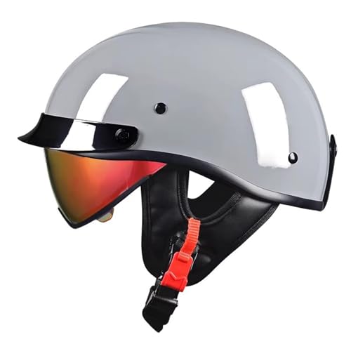 Casco moto 3/4 retro para evitar el calor en los trayectos diarios