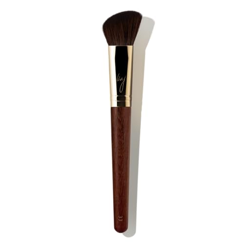 [SOO ADOR] BY MAENG 33 Highlighter & Powder Brush - Multi-Functional Brush for Flawless Highlighting and Setting | Designed by K-Pop Makeup Artist Maeng | Makeup Brush Powder Brush