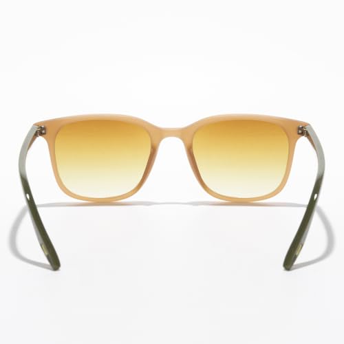 Retro Gradient Square Sunglasses for Women Men Vintage Round Mirrored Lenses for Driving Beach Holiday Daily Outdoor Fashion4