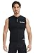 Lemorecn Mens Wetsuits Top Premium Neoprene 3mm Zipper Diving Vest (2095black-XL)