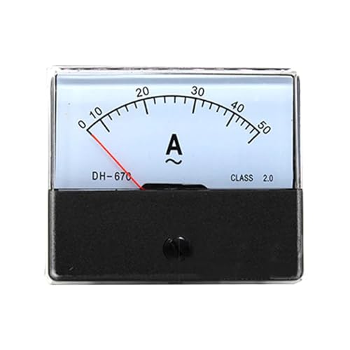 Ampèremètre AC DH670 300A 5A avec cadran analogique pour tableau électrique