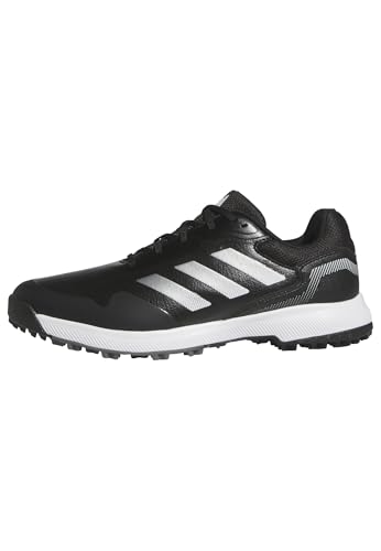 adidas Golf Men's Traxion Response SL Sneaker, core Black/Silver met./FTWR White, 10.5