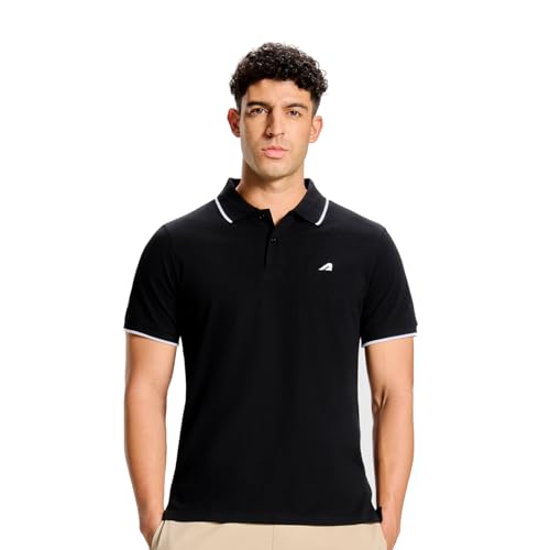 Image of Boldfit Polo Tshirts Shirts for Men Breathable Moisture-Wicking Regular Fit Anti-Static Fabric Quick-Dry & Durable Soft Lightweight Polo Tee for Casual Wear, Sports & Everyday Use