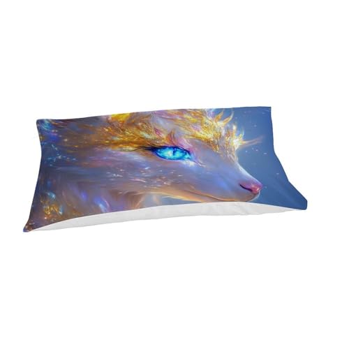 Housse de couette renard 135x200 microfibre pour lit simple - 7