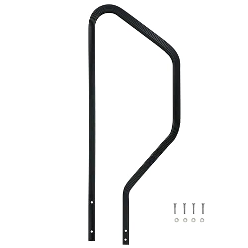 Myard RVH3X Grooved Handrail RVH3X for 3 Step Above 2nd Generation RV Entry Steps Replacement for MORryde STP214-121H Recreational Vehicle