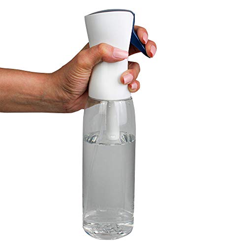 Pulverizador Spray Contínuo 500Ml, Nobre, Branco, Transparente