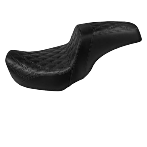 Coussins avant et arrière de moto Dyna 2006 à 2017 pour duo confortable