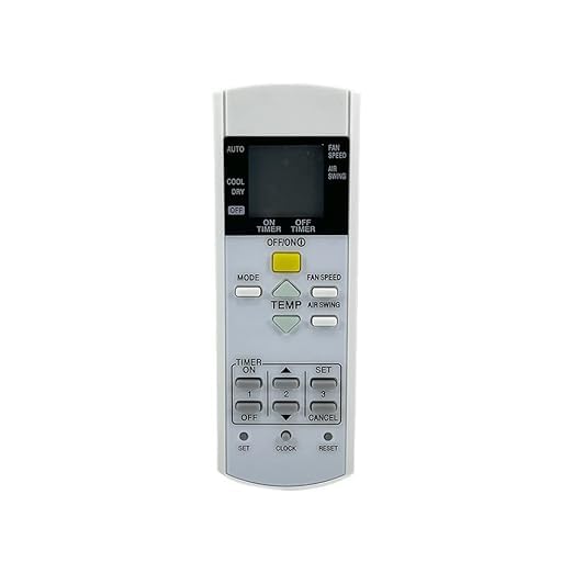 Compatible for Panasonic AC Remote Original A75C3623 Model 29 Suitable 1 1.5 2 Ton Split or Window Air Conditioner-image-1