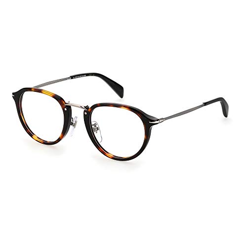 Eyeglasses DAVID BECKHAM Db 1014 03MA Havana Ruthenium / 00 Demo Lens
