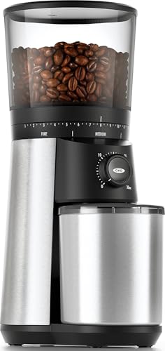 OXO Brew Conical Burr Electric Coffee Bean Grinder - 12 Oz, Silver