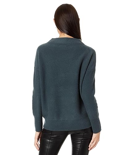 Image of Vince Women's Boiled Funnel Neck Pullover