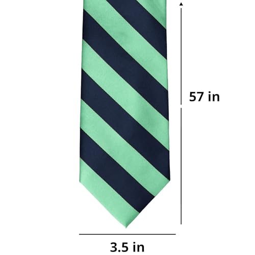 Image of tiemart Men's Striped Tie Standard Length