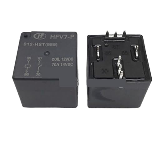 Relais automobile 4 broches HFV7-P 12V 70A pour circuit électrique de voiture