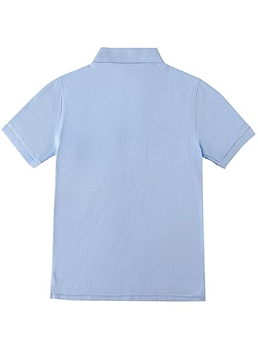 Smith's American Boys' S/S Polo Shirt - Blue, 4t3