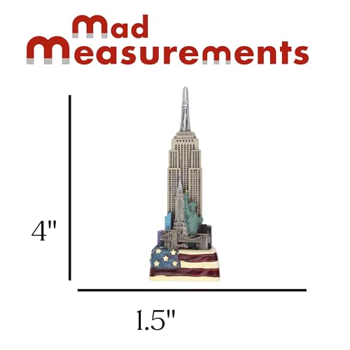 Imán Empire State Building Skyline de Nueva York miniatura 2