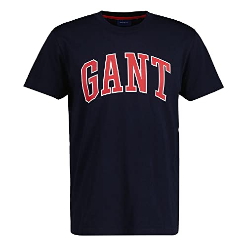 GANT Herren MD T-Shirt, Evening Blue, 3XL