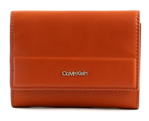 Portefeuille Calvin Klein Original volets Femme Cognac - vue 4