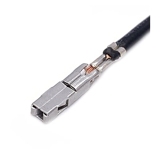 BUIEX Auto 1.5MM Tyco Crimp Terminal Male Female Fci Elcetric Wire Connector Loose Pins of with Cable 211cc2s1120 211cc2s1160p (Color : Female, Size : 50 Pcs)