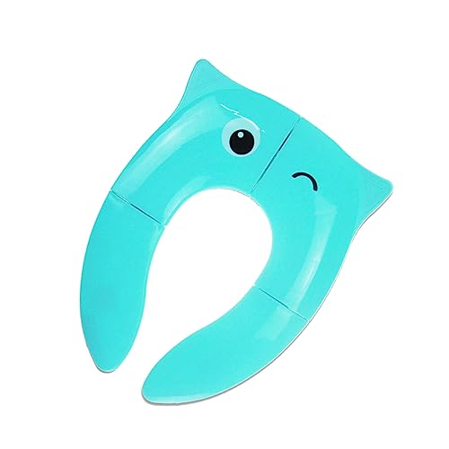 Riduttore Per Neonati Senza Vasino Per Bambini Piccoli Per Portatile Pieghevole Da Viaggio Motivo A Cartoni Animati Con Sorriso Facile Da Pulire