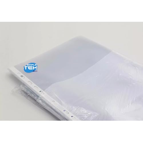 Feuilles de protection documents A4 enveloppes perforées classeur 50x - 7