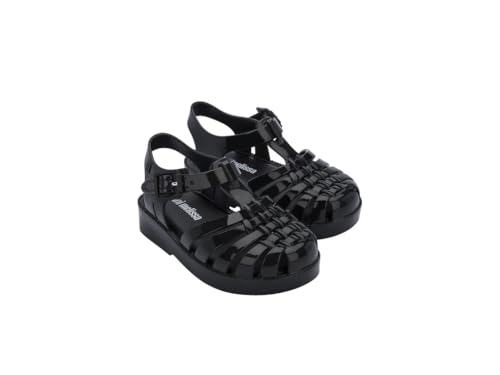 Image of mini melissa Possession Jelly Fisherman Sandal for Toddler and Kids | Iconic Fisherman Jelly Sandal for Toddlers & Girls, Adjustable Buckle, Waterproof, Bubblegum Scent, Play & Dress Shoes