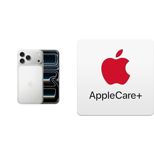 Apple iPhone 17 Pro MAX (2 TB) - Color Plata con AppleCare+ (2 años) - Color plata