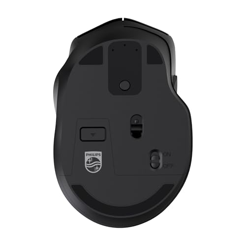 PHILIPS Wireless Mouse for Laptop, Silent Click, 4000 DPI High Precision by PHILIPS - Used condition - Image 2