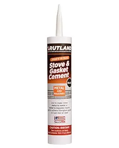 Rutland Stove Gasket Cement Black 10.3 oz Cartridge