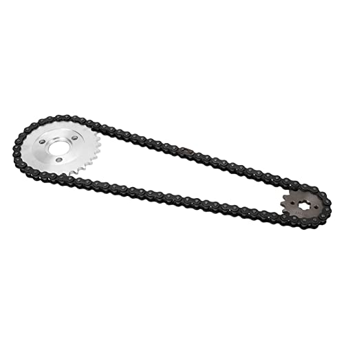 120mm Rear Sprocket, 420 78 Link 3 Hole 29T 120mm Rear Sprocket 14T Chain Flywheel Set for Z50A Z50 Z50R Z50J Monkey Bike