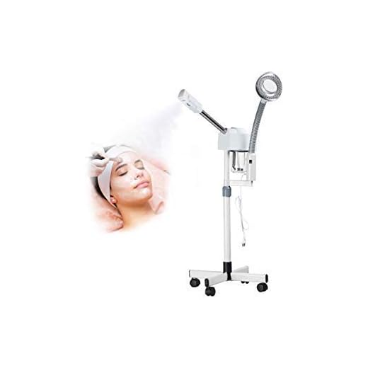 Dakavia 2 in 1 Facial Steamer with 5X Magnifying Lamp, Large Aromatherapy Professional Ozone Nano Ionic Face Steamer Humidifier Vaporizer Mist Steam Inhaler for Salon Spa Beauty Skin Care