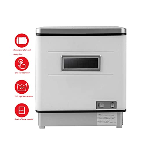 Kleine Vaatwasser, Automatische Huishoudelijke Slimme Vaatwasser, Energiezuinig Ontwerp, Laag Geluidsniveau, Geen… - Image 3