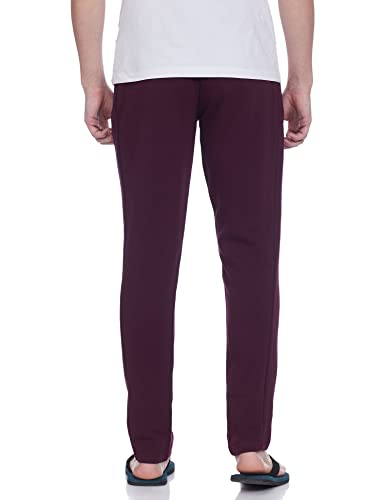 Image of JACK & JONES Men Grey Regular Fit Solid Track Pants